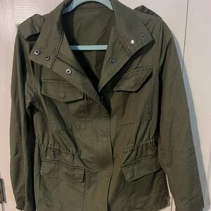 Women's Army Style Utility Jacket -Small